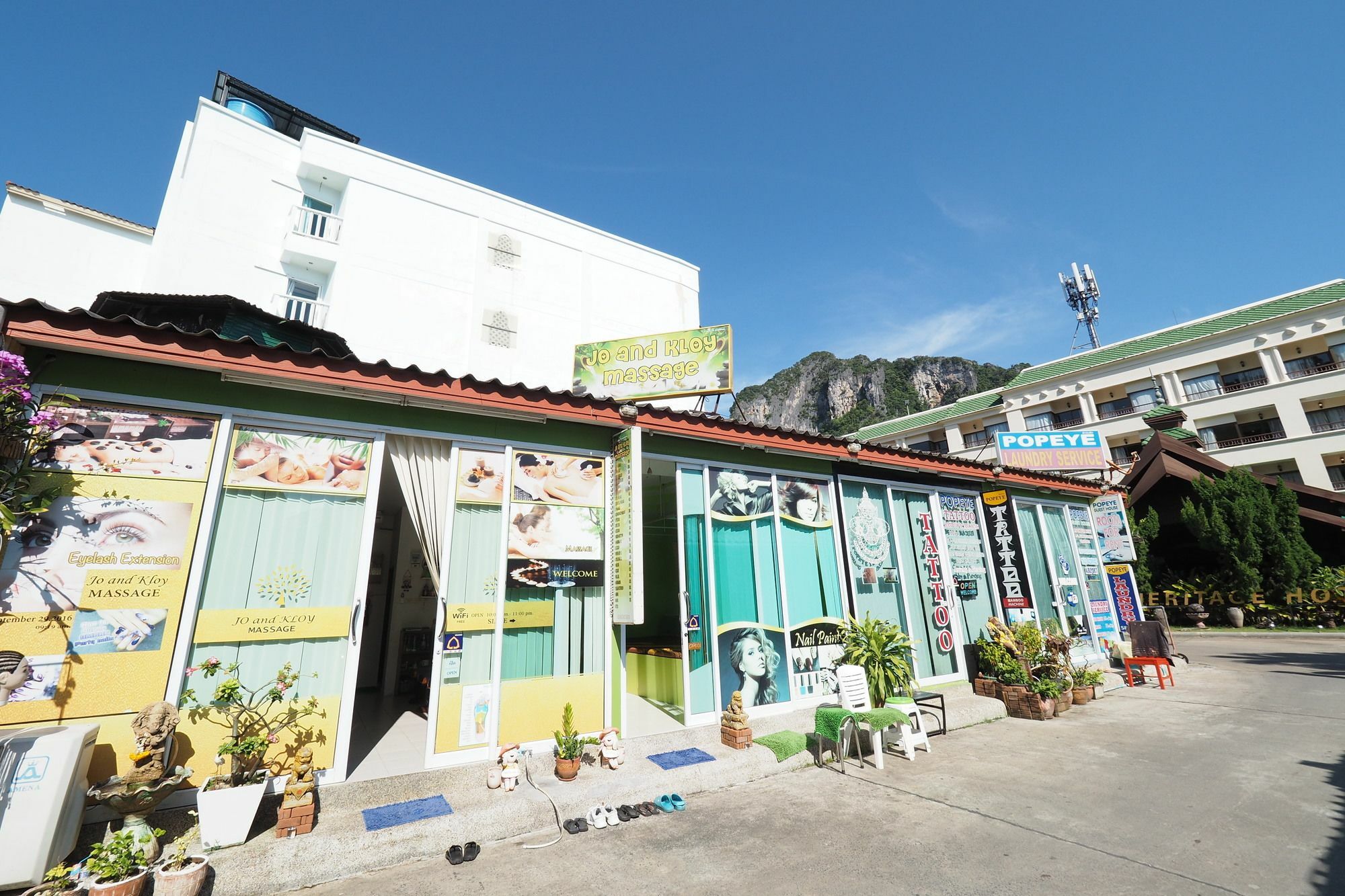 Popeye Guesthouse Ao Nang Bagian luar foto